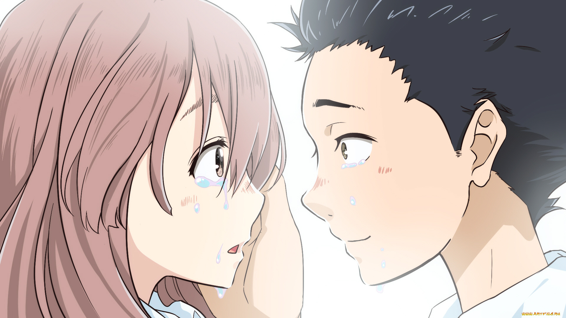 Обои Аниме Koe No Katachi, обои для рабочего стола, фотографии аниме, koe  no katachi, форма, голоса Обои для рабочего стола, скачать обои картинки  заставки на рабочий стол.